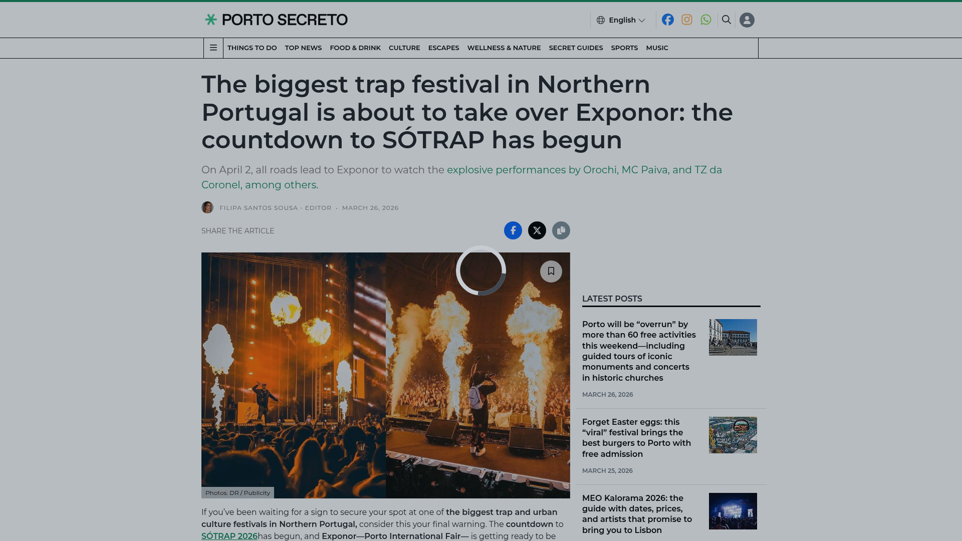 SÓTRAP returns to Porto in 2026 for the biggest Trap celebration in the North